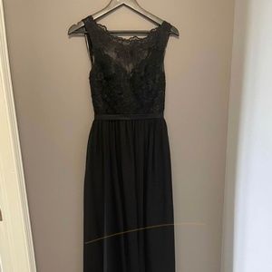 Azazie black dress A8